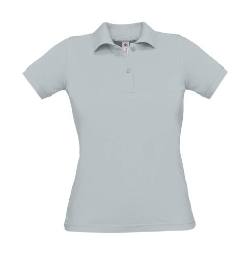 B&C Damen figurbetontes Poloshirt Baumwolle Safran Polo PW455 NEU 