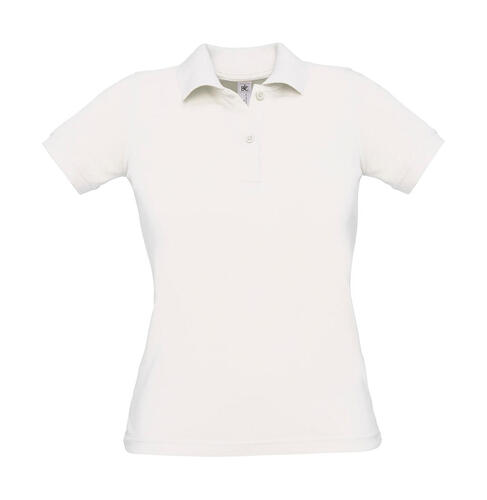 B&C Damen figurbetontes Poloshirt Baumwolle Safran Polo PW455 NEU 
