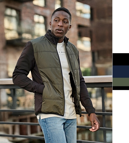 Tee Jays Hybrid-Stretch Jacket 9110 Herren Steppjacke Jacke NEU