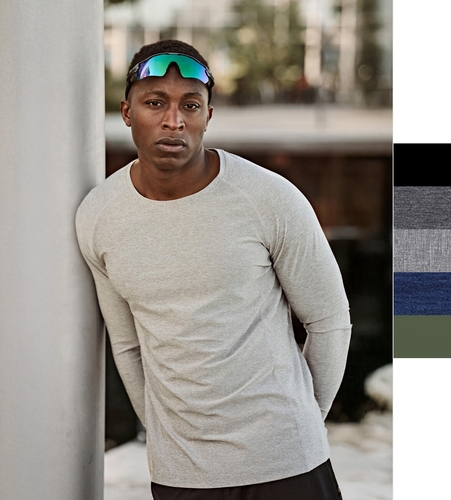 Tee Jays Long Sleeve CoolDry Tee 7022 Herren Langarm T-Shirt NEU