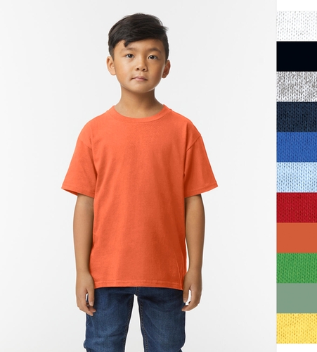 Gildan Softstyle Midweight Youth T-Shirt 65000B Kinder T-Shirt NEU