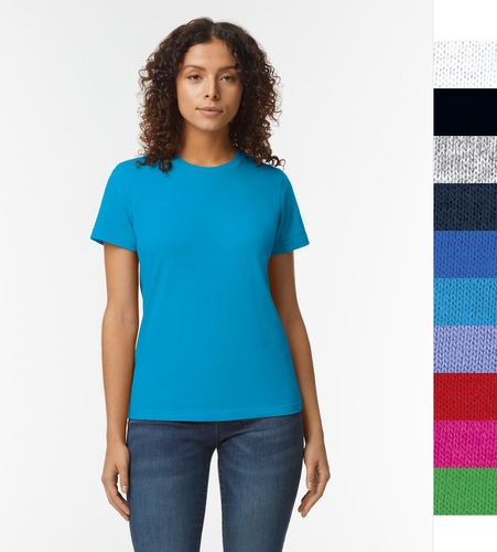 Gildan Softstyle Midweight Womens T-Shirt 65000L Damen Kurzarm T-Shirt NEU