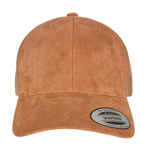 Flexfit Suede Leather Trucker Cap 6606SU Kappe NEU 