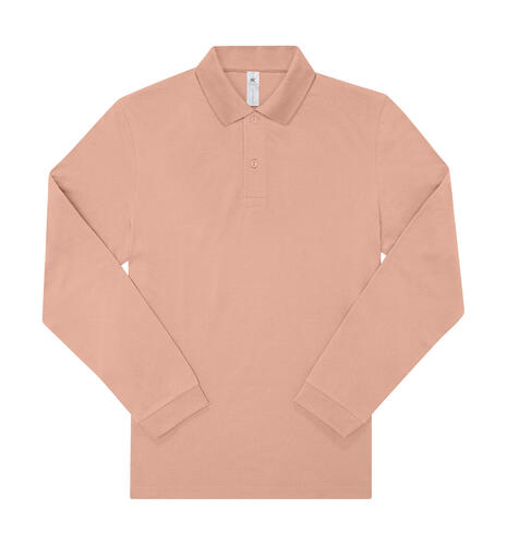 B&C My Polo 210 LSL PU427 Herren Langarm T-Shirt NEU 