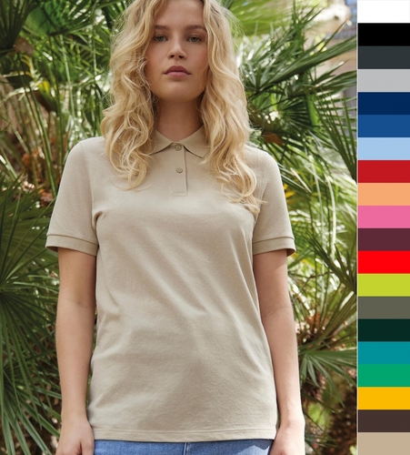 B&C My Eco Polo 65/35 /Women PW465 Damen Poloshirt NEU