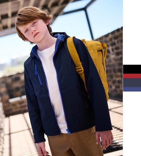 Regatta Junior Junior Ablaze 3-Layer Hooded Softshell TRA735 Kinder Jacke NEU