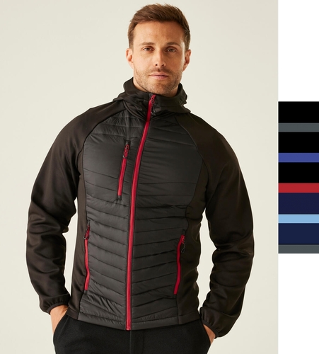 Regatta Professional Mens Navigate Hybrid Hooded Jacket TRA549 Herren Jacke NEU