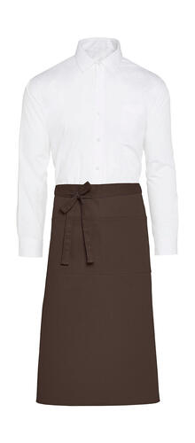 SG Accessories - BISTRO ROME - Recycled Bistro Apron with Pocket JG13P-REC Damen Herren Bistro Arbeitskleidung 