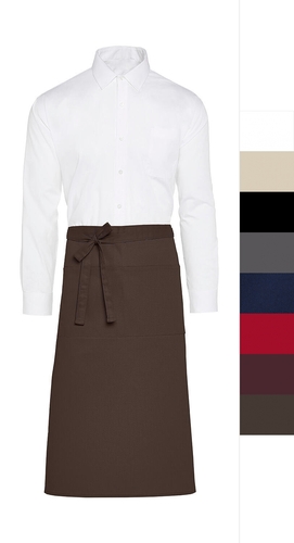 SG Accessories - BISTRO ROME - Recycled Bistro Apron with Pocket JG13P-REC Damen Herren Bistro Arbeitskleidung