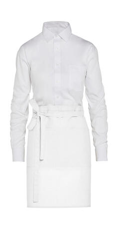 SG Accessories - BISTRO BRUSSELS - Short Recycled Bistro Apron with Pocket JG14P-REC Damen Bistro Arbeitskleidung 