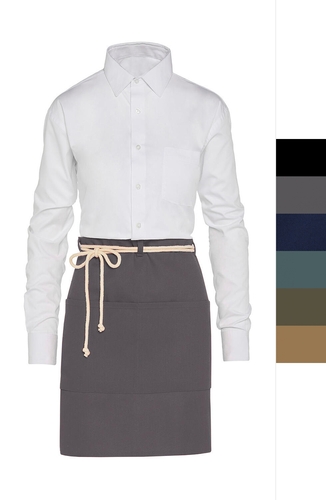 SG Accessories - BISTRO CORSICA - Cord Bistro Apron with Pocket JG15P-CA-Bistro Damen Bistro Arbeitskleidung