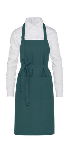 SG Accessories - BISTRO LISBON - Cotton Heavyweight Bib Apron with Pocket JG20P Herren Bistro Arbeitskleidung 