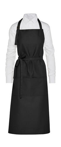 SG Accessories - BISTRO AMSTERDAM - Recycled Bib Apron with Pocket JG22P-REC Damen Bistro Arbeitskleidung 