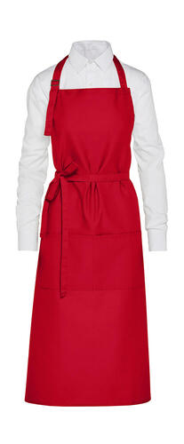 SG Accessories - BISTRO AMSTERDAM - Recycled Bib Apron with Pocket JG22P-REC Damen Bistro Arbeitskleidung 