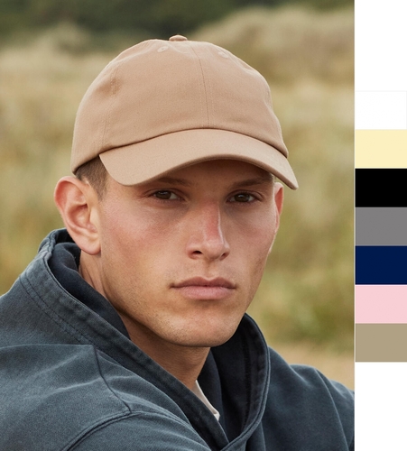 Beechfield Organic Cotton 6 Panel Dad Cap B652N Kappe NEU