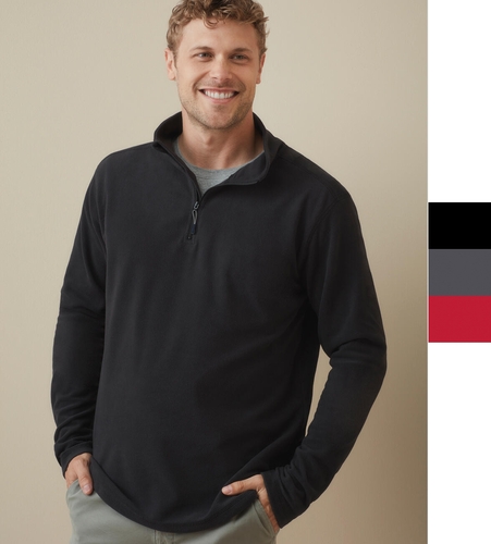 Stedman Herren Fleece Pullover Outdoor Half Zip Shirt Men NEU