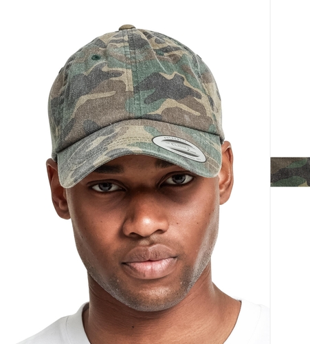 Flexfit Low Profile Camo Washed Cap 6245CW Kappe NEU