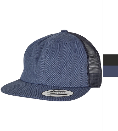 Flexfit Denim Trucker 6006DT Kappe NEU