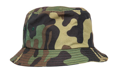 Flexfit Camo Bucket Hat 5003CB Kappe NEU 