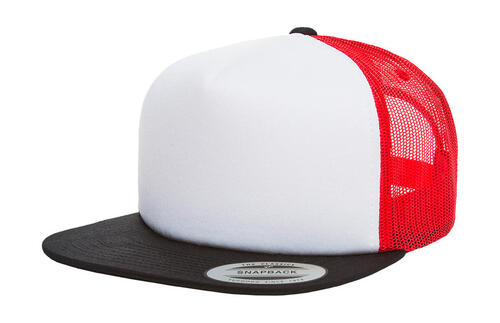 Flexfit Foam Trucker with White Front 6005FW Kappe NEU 
