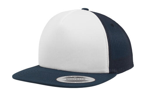 Flexfit Foam Trucker with White Front 6005FW Kappe NEU 