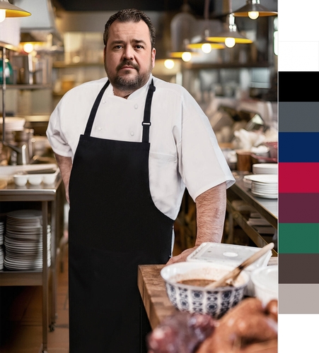 Karlowsky Oversize Bib Apron with Buckle and Pocket BLS 9 Damen Herren Arbeitskleidung