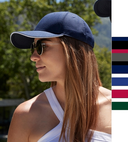 Beechfield EarthAware Clas. Org. Cotton 6 Panel Sandwich P. B820C Kappe NEU