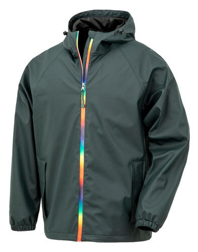 Result Genuine Recycled Prism PU Waterproof Jacket with Recycled Backing R908X Damen Herren Jacke 