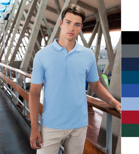 Russell Authentic Eco Polo 0R570M0 Damen Herren Poloshirt NEU