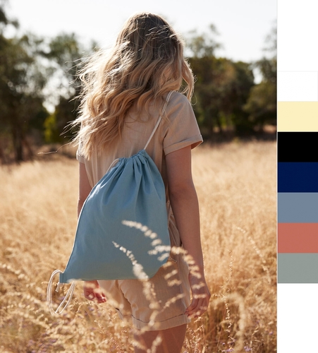 Westford Mill Organic Cotton InCo. Gymsac W160 Tasche Rucksack NEU