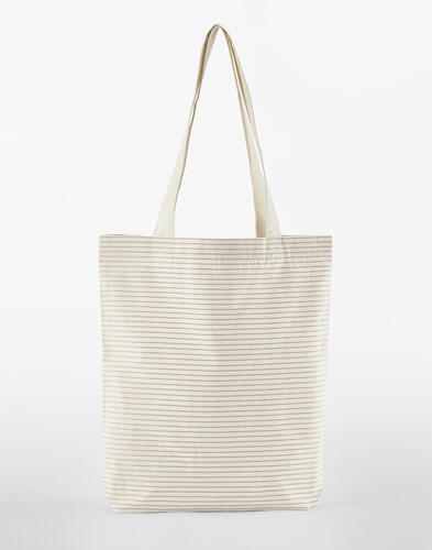 Westford Mill Striped Organic Cotton Tote W251 Tasche NEU 