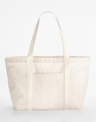 Westford Mill Striped Organic Cotton Shopper W255 Tasche NEU 