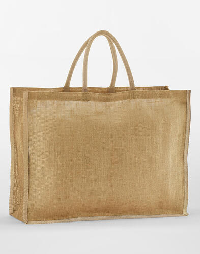 Westford Mill Natural Starched Jute Market Shopper W475 Tasche NEU 