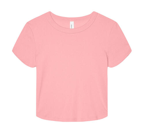 Bella+Canvas Womens Micro Rib Baby Tee 1010 Damen T-Shirt NEU 