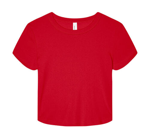 Bella+Canvas Womens Micro Rib Baby Tee 1010 Damen T-Shirt NEU 