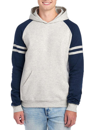 NuBlend Varsity Colour-Block Hooded Sweatshirt 
