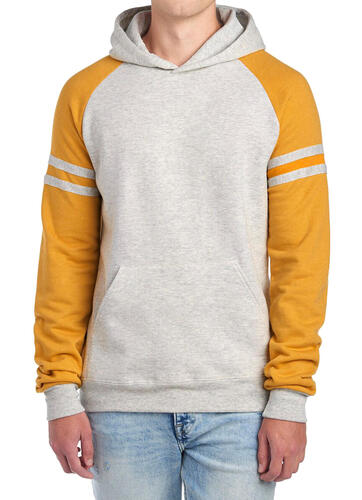 NuBlend Varsity Colour-Block Hooded Sweatshirt 