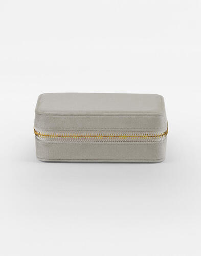 Velvet Travel Jewellery Box 