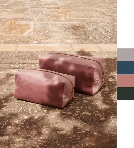 Velvet Toiletry/Accessory Case