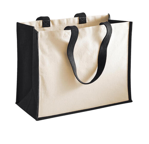 Westford Mill Einkaufs- Tragetasche 21L Printers Jute Classic W422 NEU 