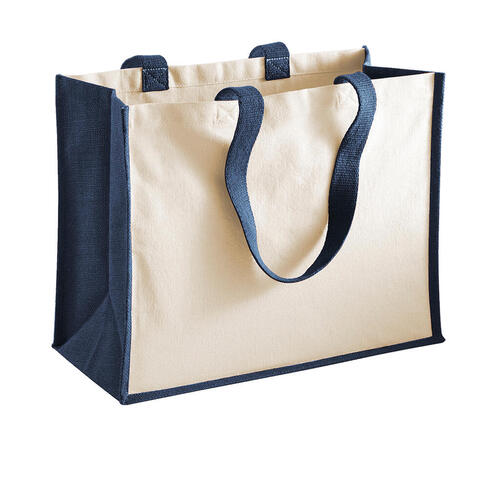 Westford Mill Einkaufs- Tragetasche 21L Printers Jute Classic W422 NEU 