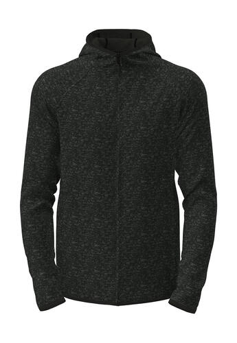Lux Hooded Knit Fleece Jacket for men 