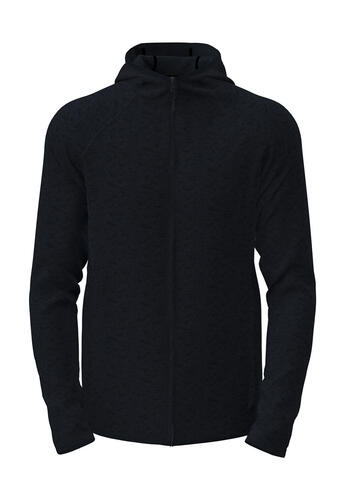 Lux Hooded Knit Fleece Jacket for men 