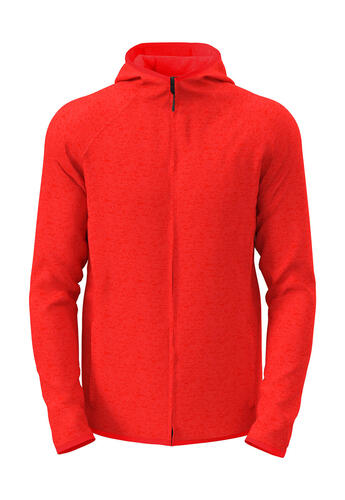 Lux Hooded Knit Fleece Jacket for men 