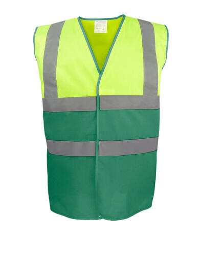 Hi-Vis Two-Tone Waistcoat 