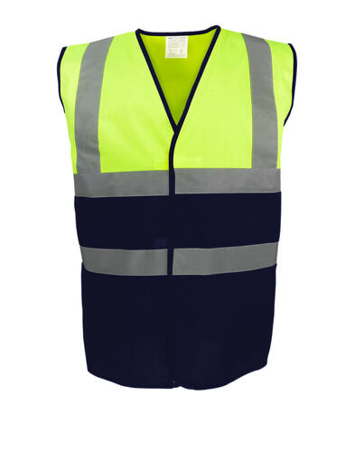 Hi-Vis Two-Tone Waistcoat 