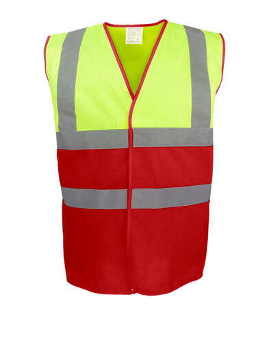 Hi-Vis Two-Tone Waistcoat 