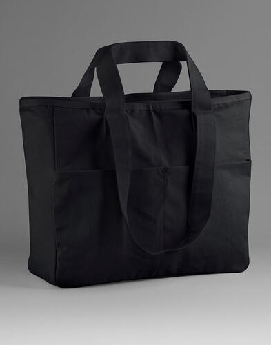 Double Handle Cargo Pocket Tote 