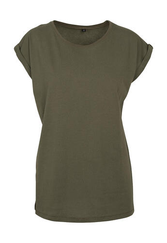 Ladies Extended Shoulder Tee 