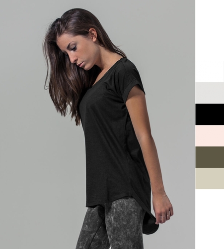 Ladies Long Slub Tee